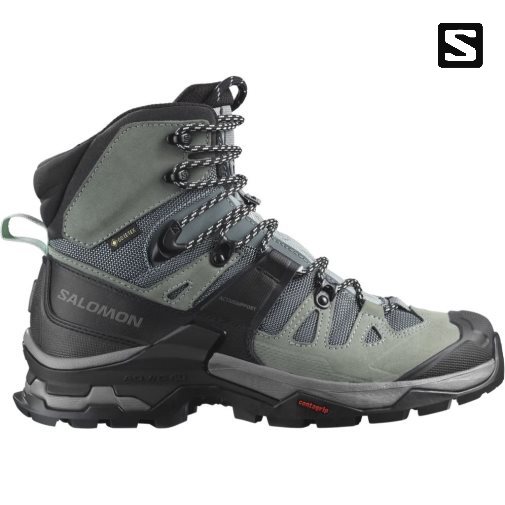 Salomon Quest 4 GTX Turisticka Obuv Damske Olivovo Zelená Čierne | SK 8NKFUH